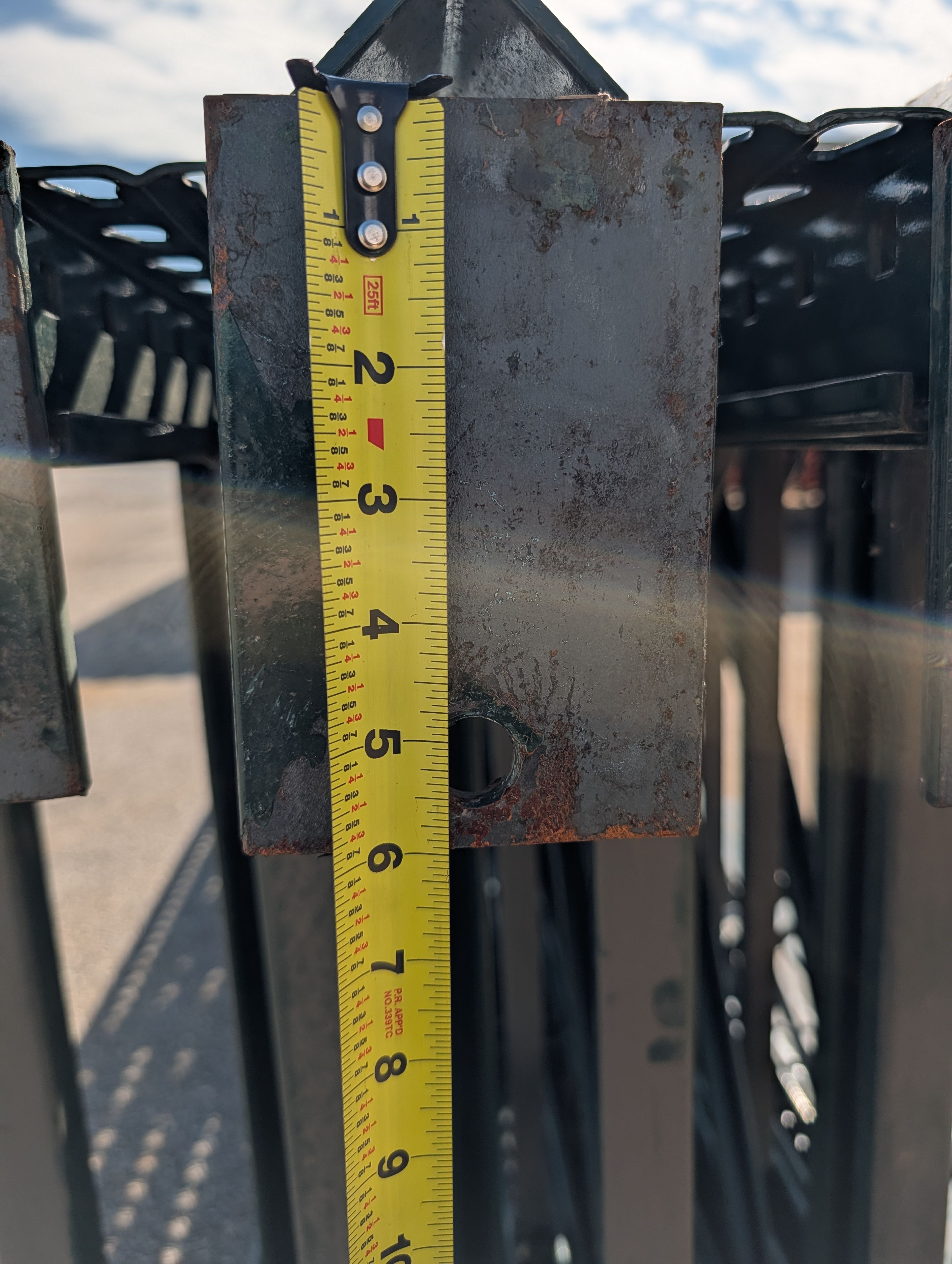 Upright Frame - 42" x 21' - Teardrop - Document 6