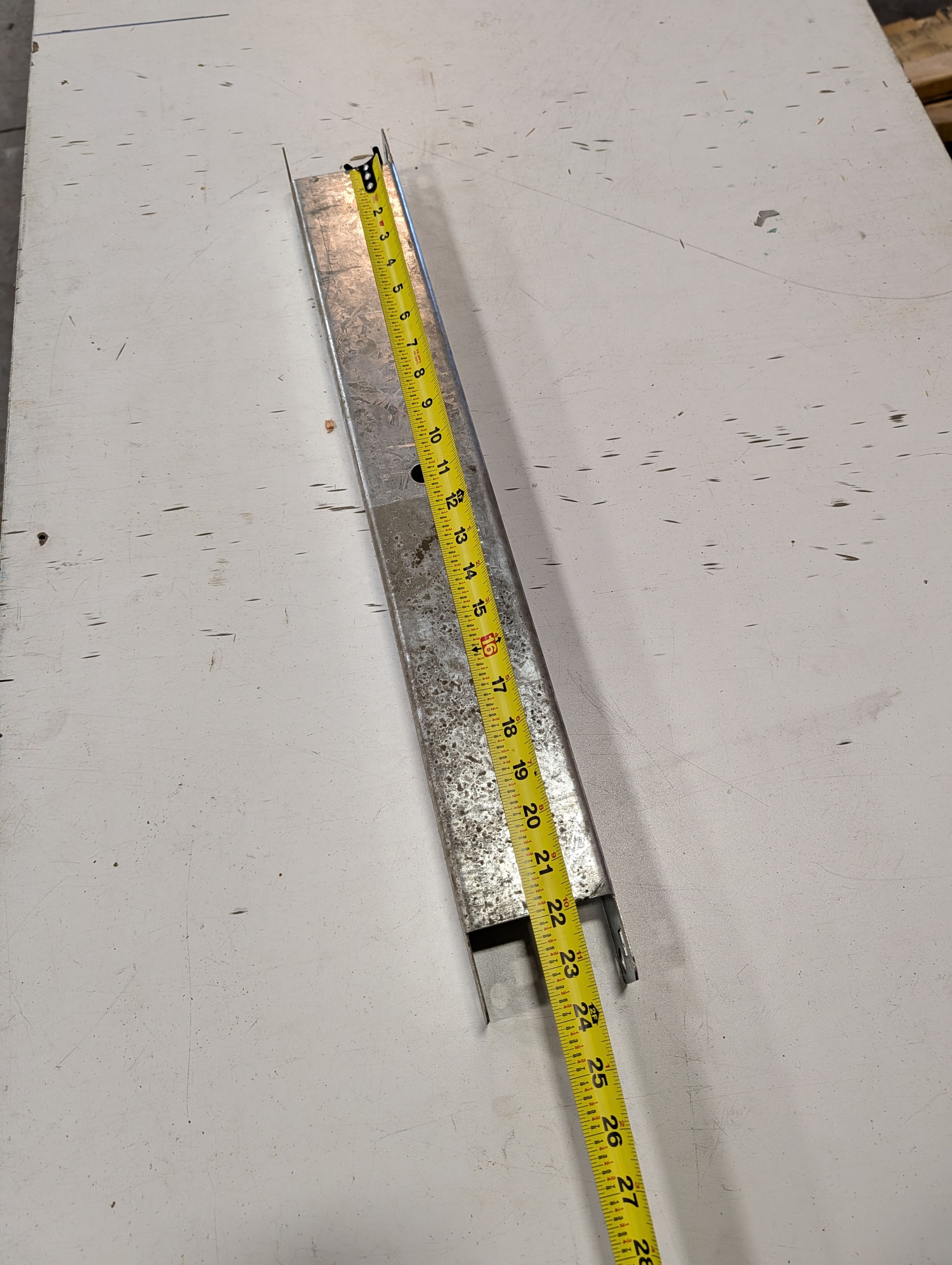 Row Spacer - 22" x 3" - Document 1