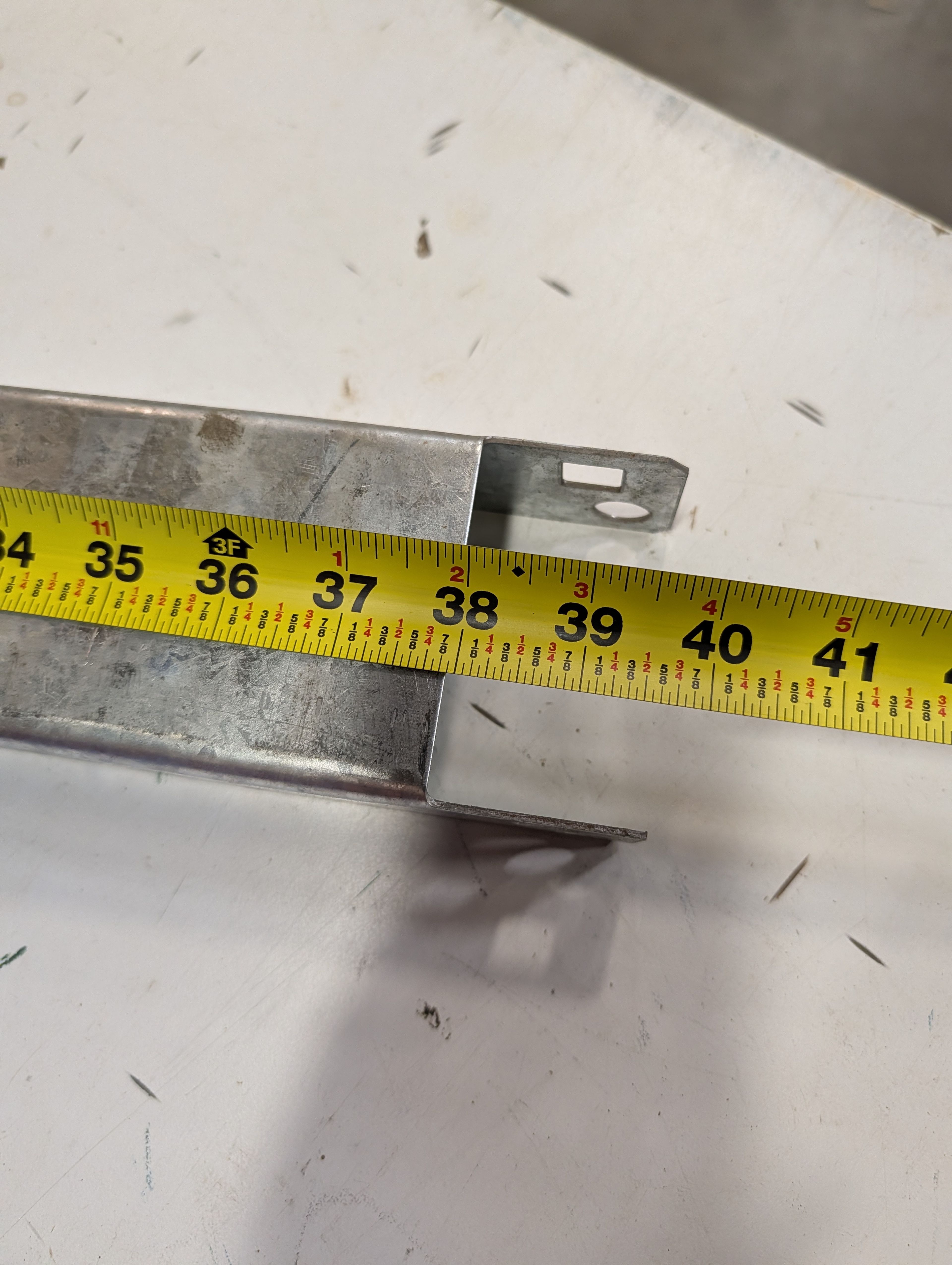 Row Spacer - 38" x 3" - Document 4