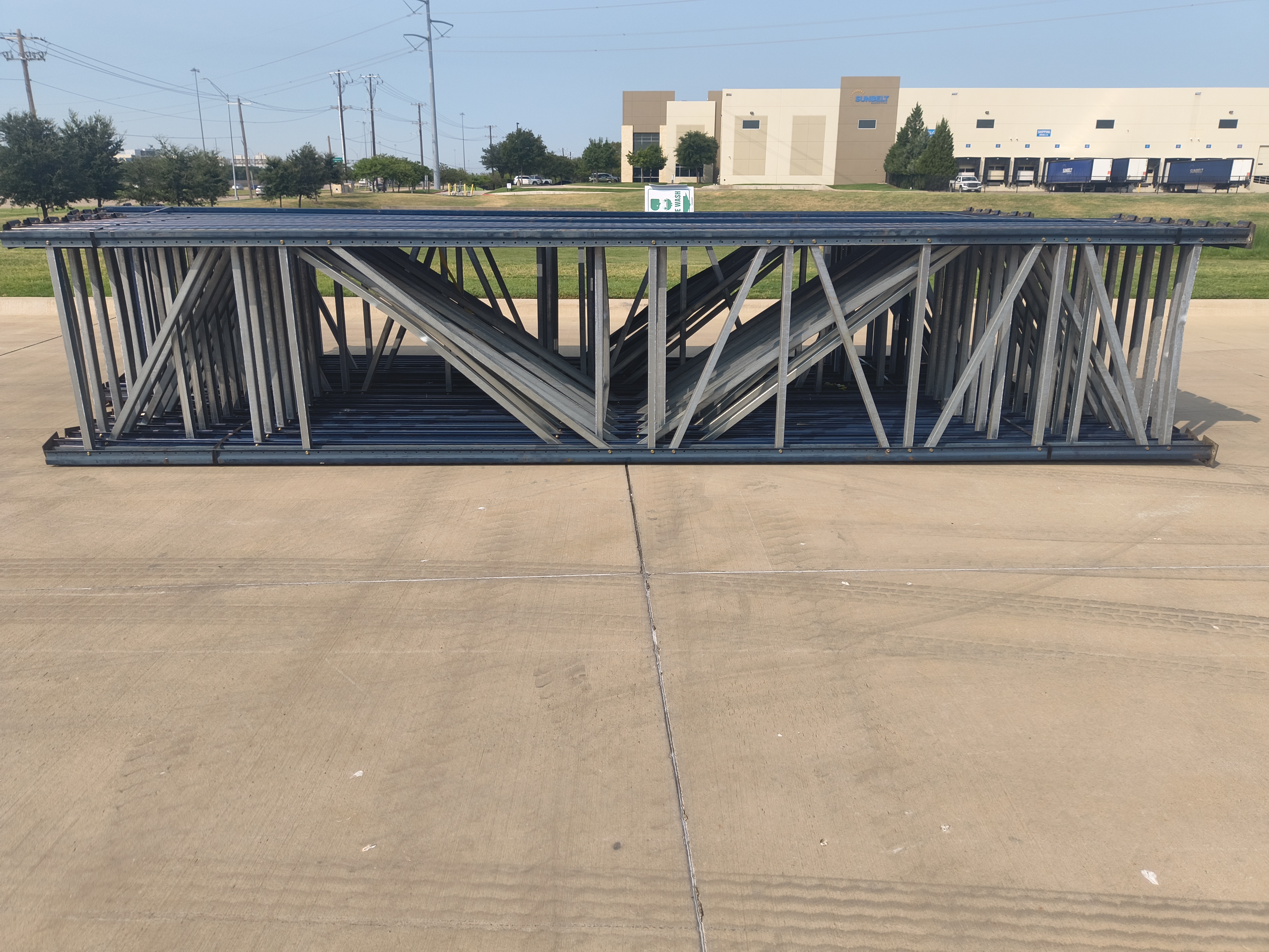 Upright Frame - 42" x 18' - Teardrop