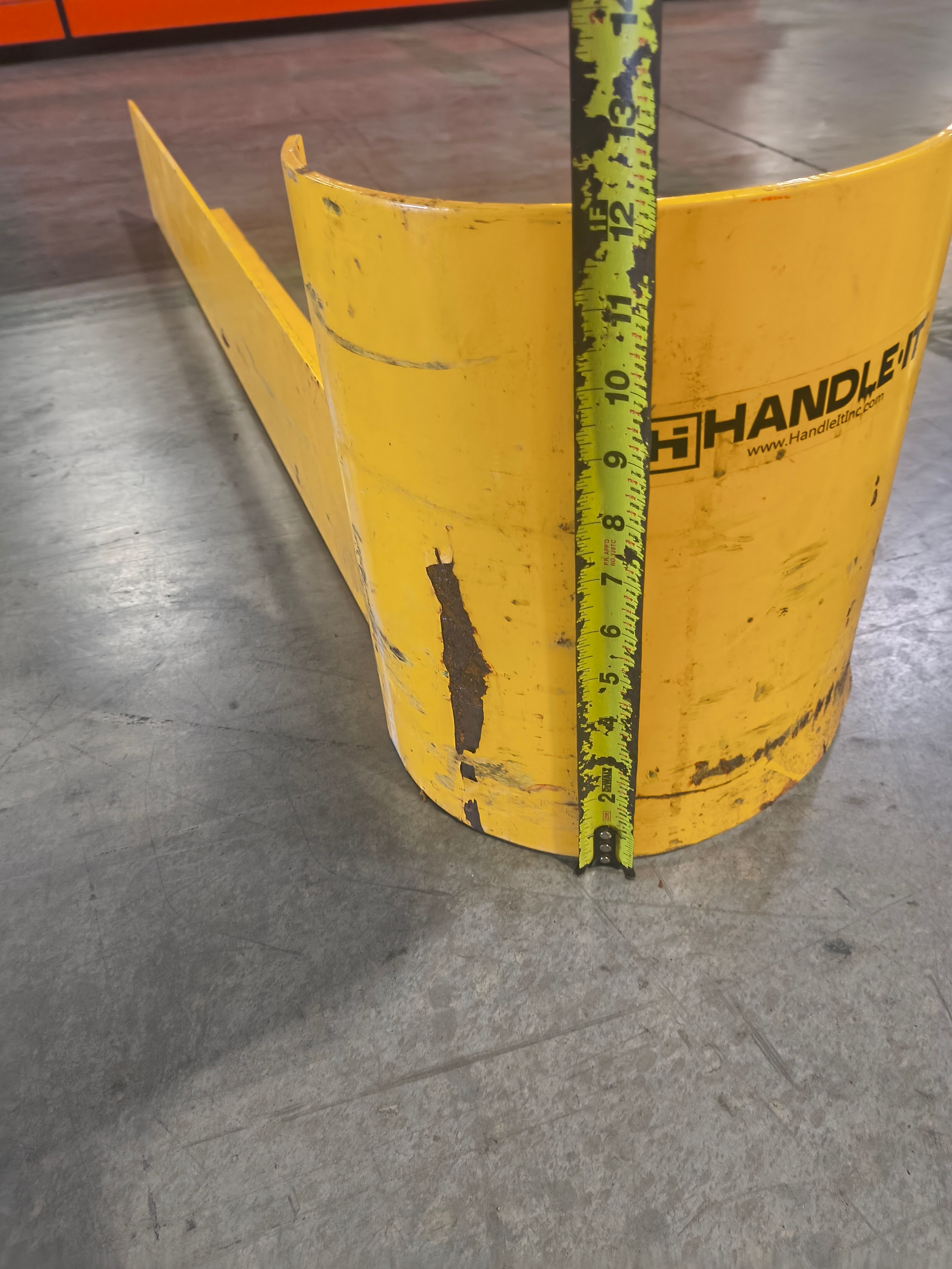 Handle It Aisle Guard - 48" x 4" x 6" - Left - Document 6