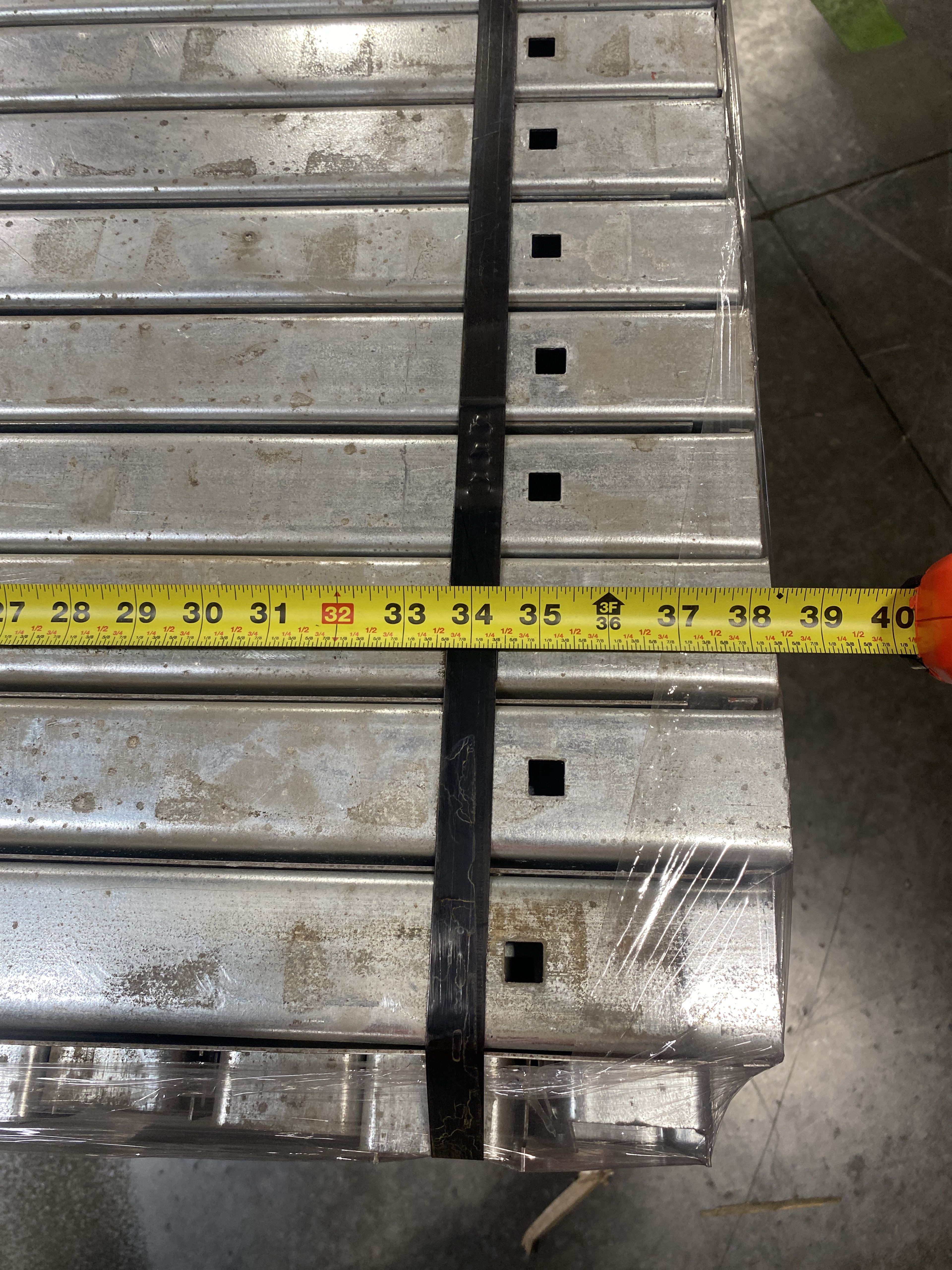 Pallet Support - 38 1/2" x 2 1/4" - Document 3