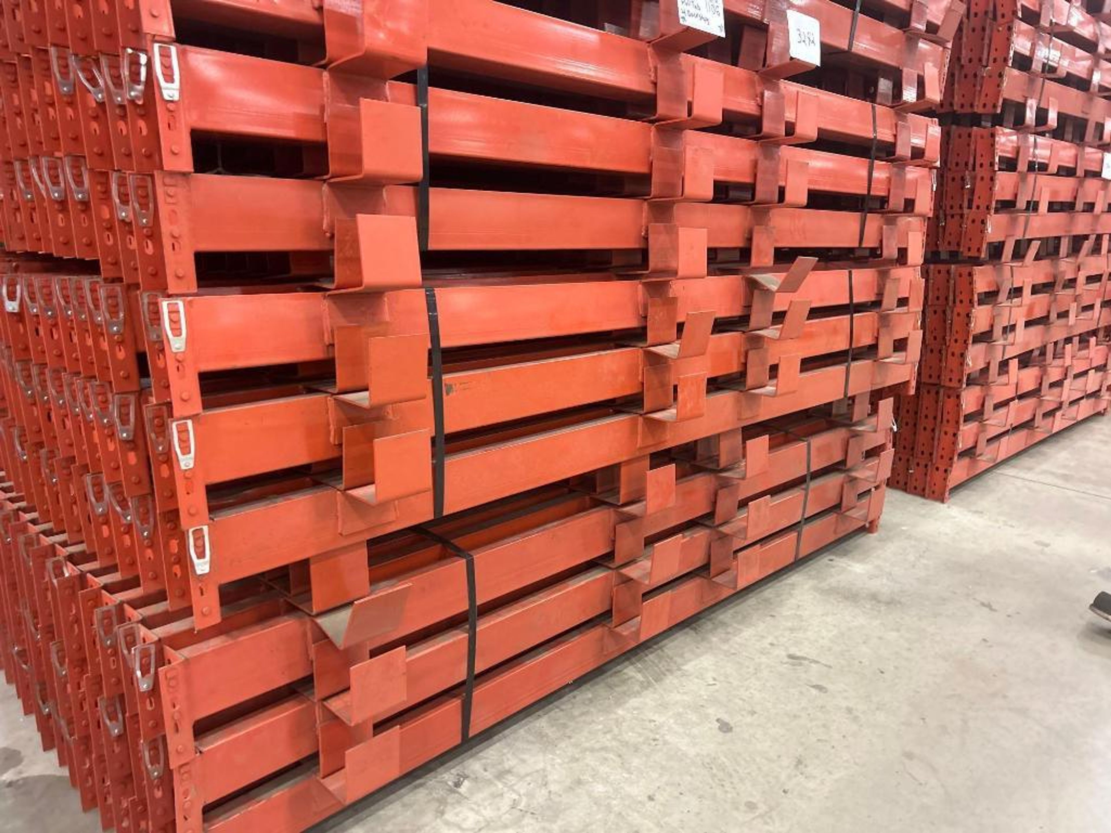 Beam- 96" x4"- teardrop w/ pallet stop  - Document 1