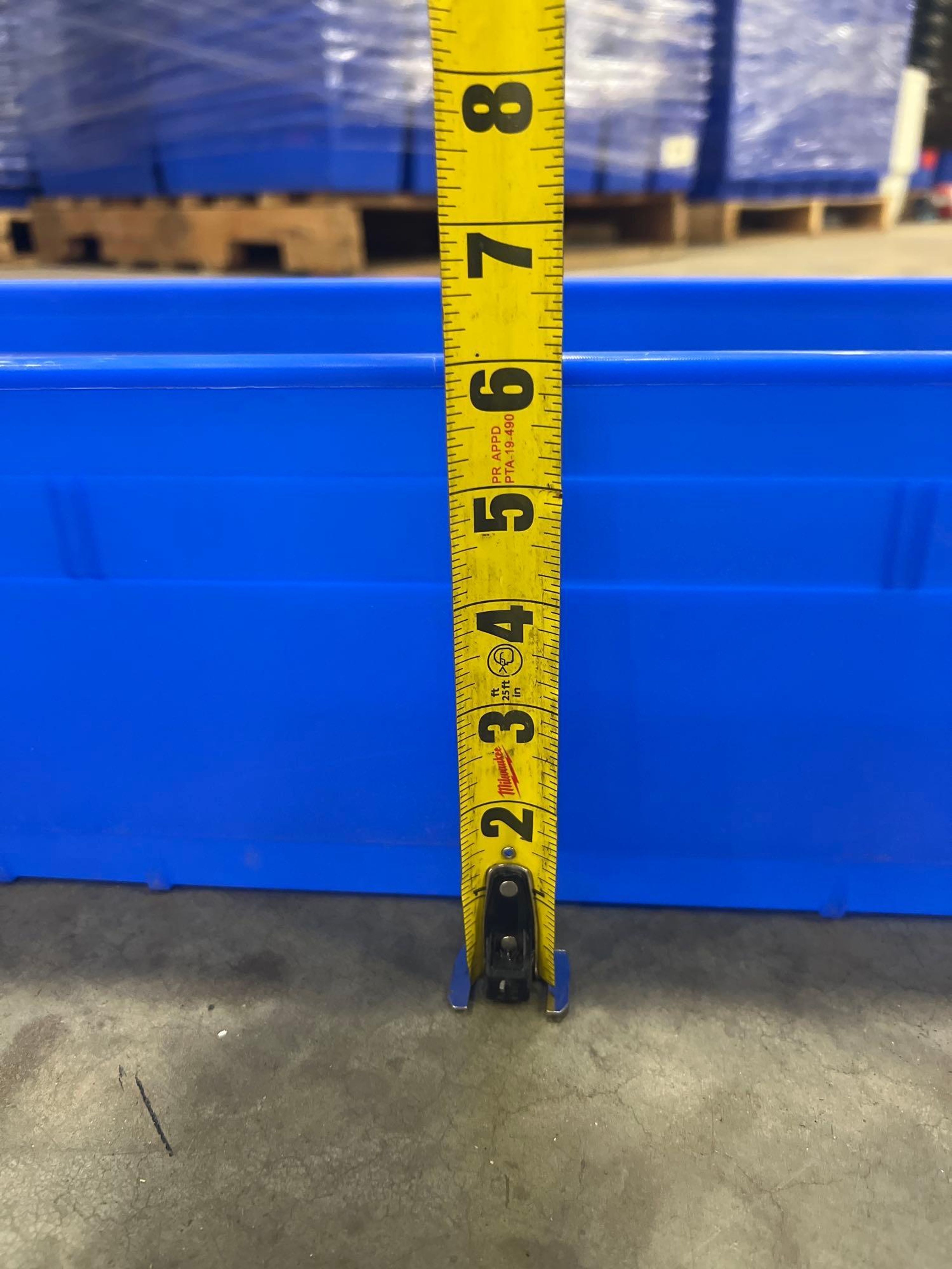 Storage Tote - 22" x 5" x 6" - Stackable - Document 3