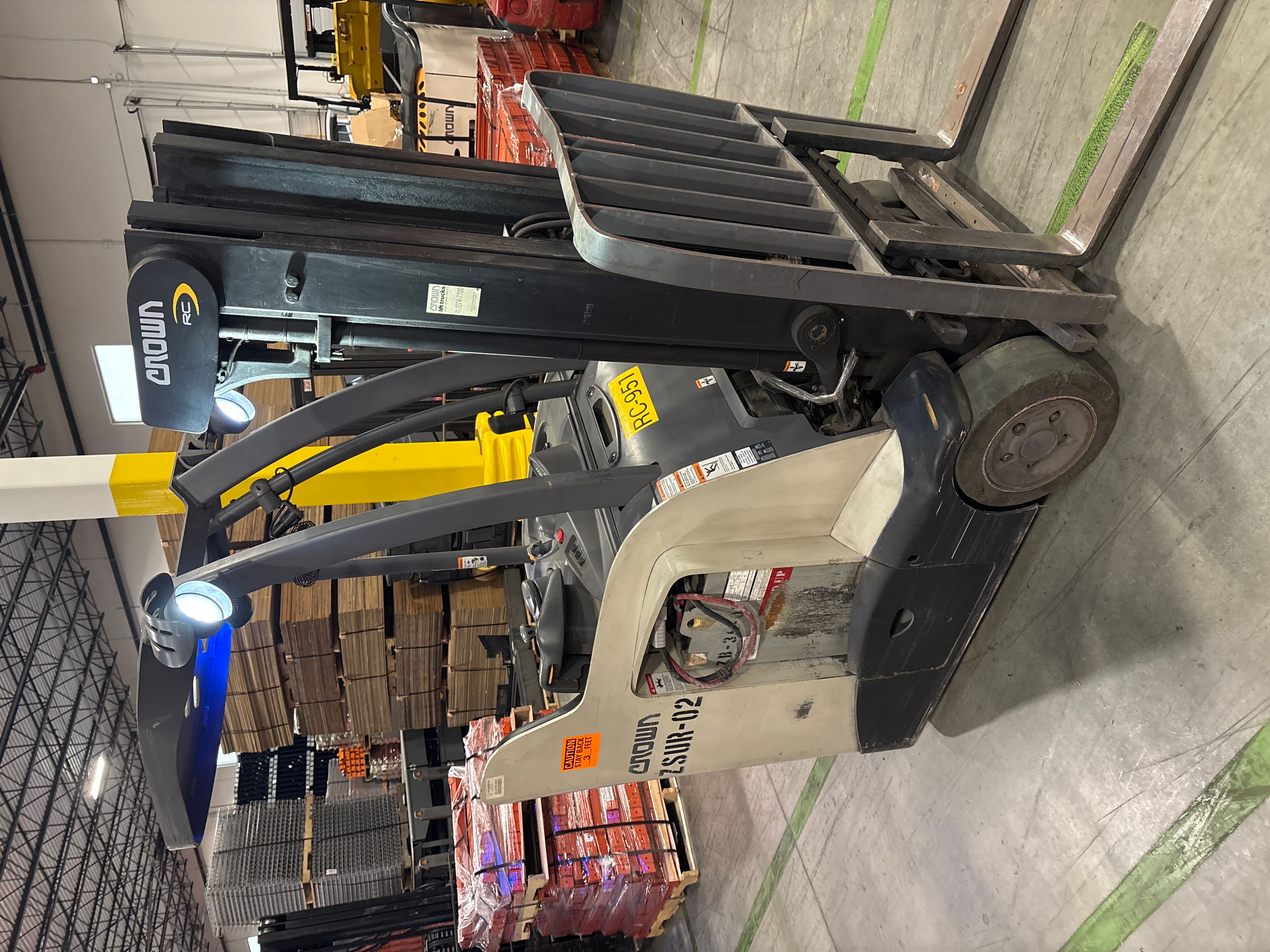 Crown Stand Up Counter Balance Forklift - Document 5