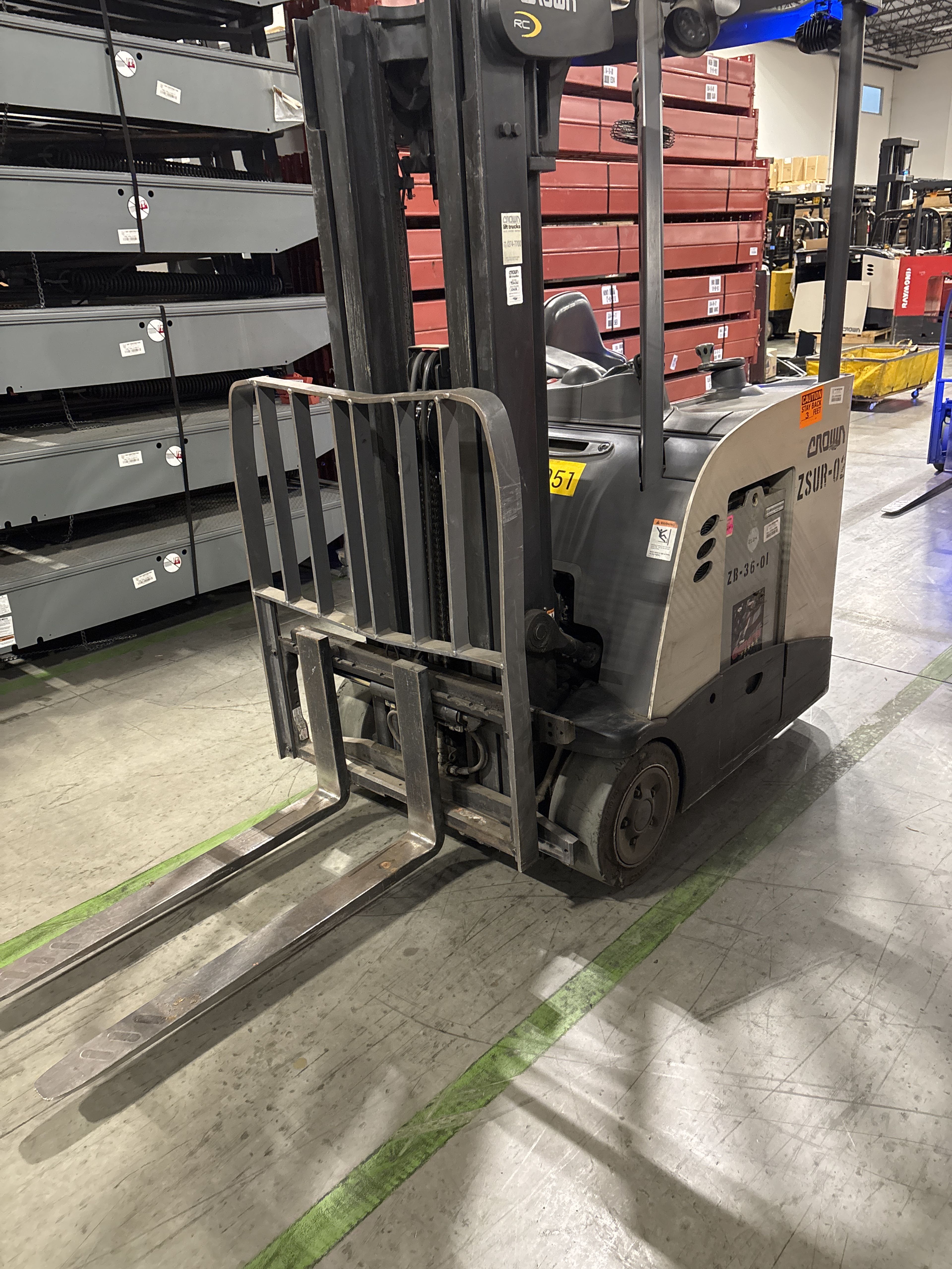 Crown Stand Up Counter Balance Forklift - Document 8