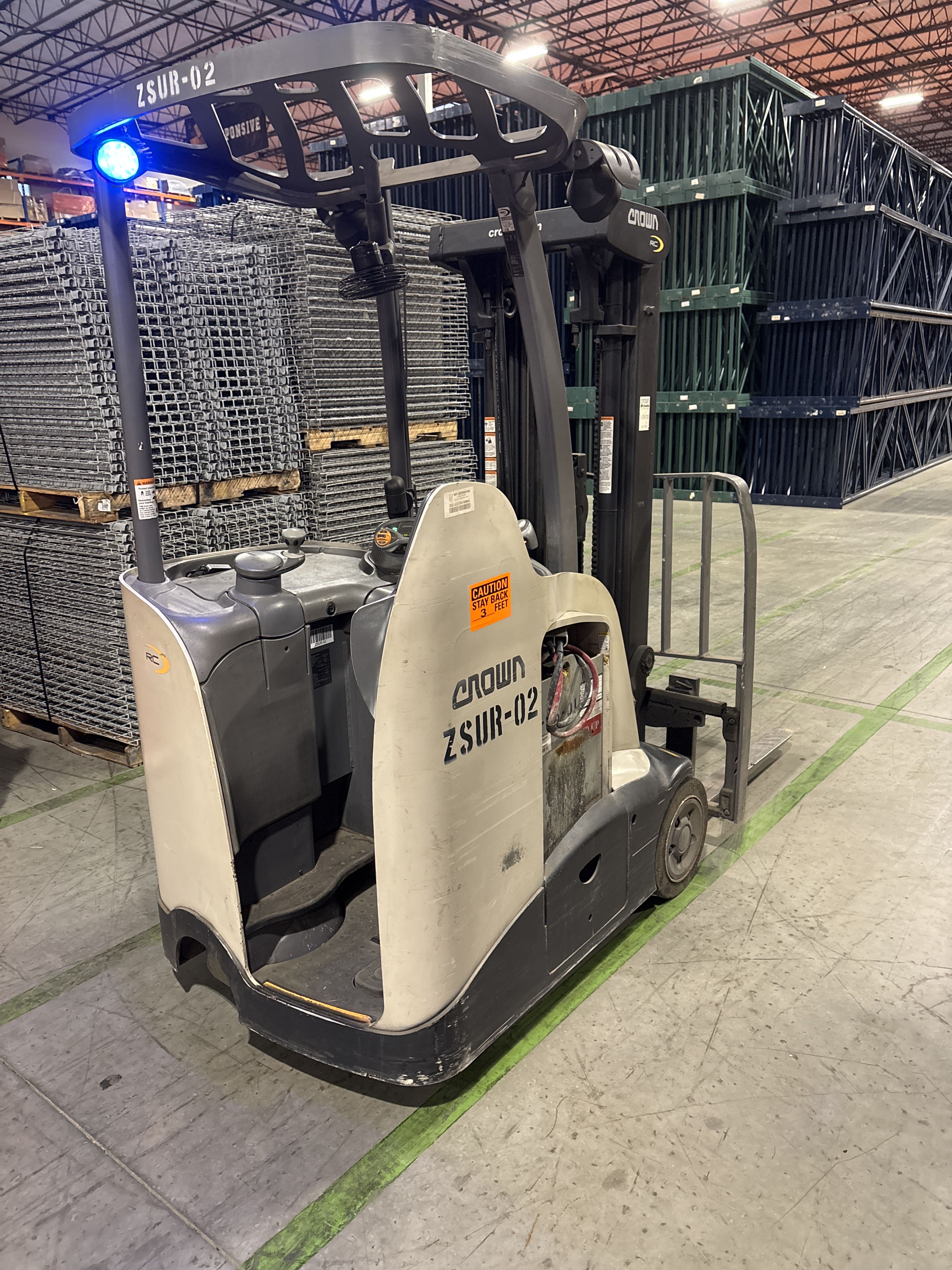 Crown Stand Up Counter Balance Forklift - Document 6