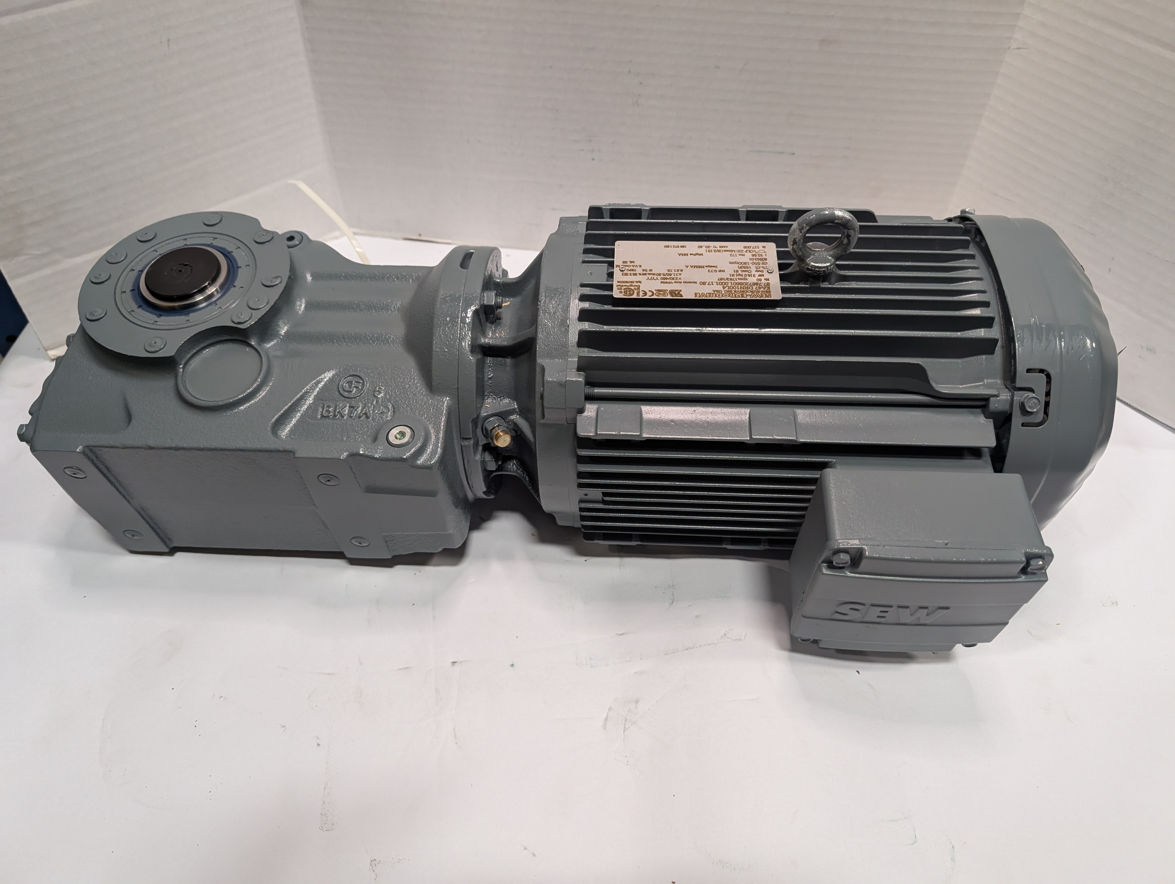 Sew-Eurodrive - 4 HP Electric Motor - KA47 DRN100L4