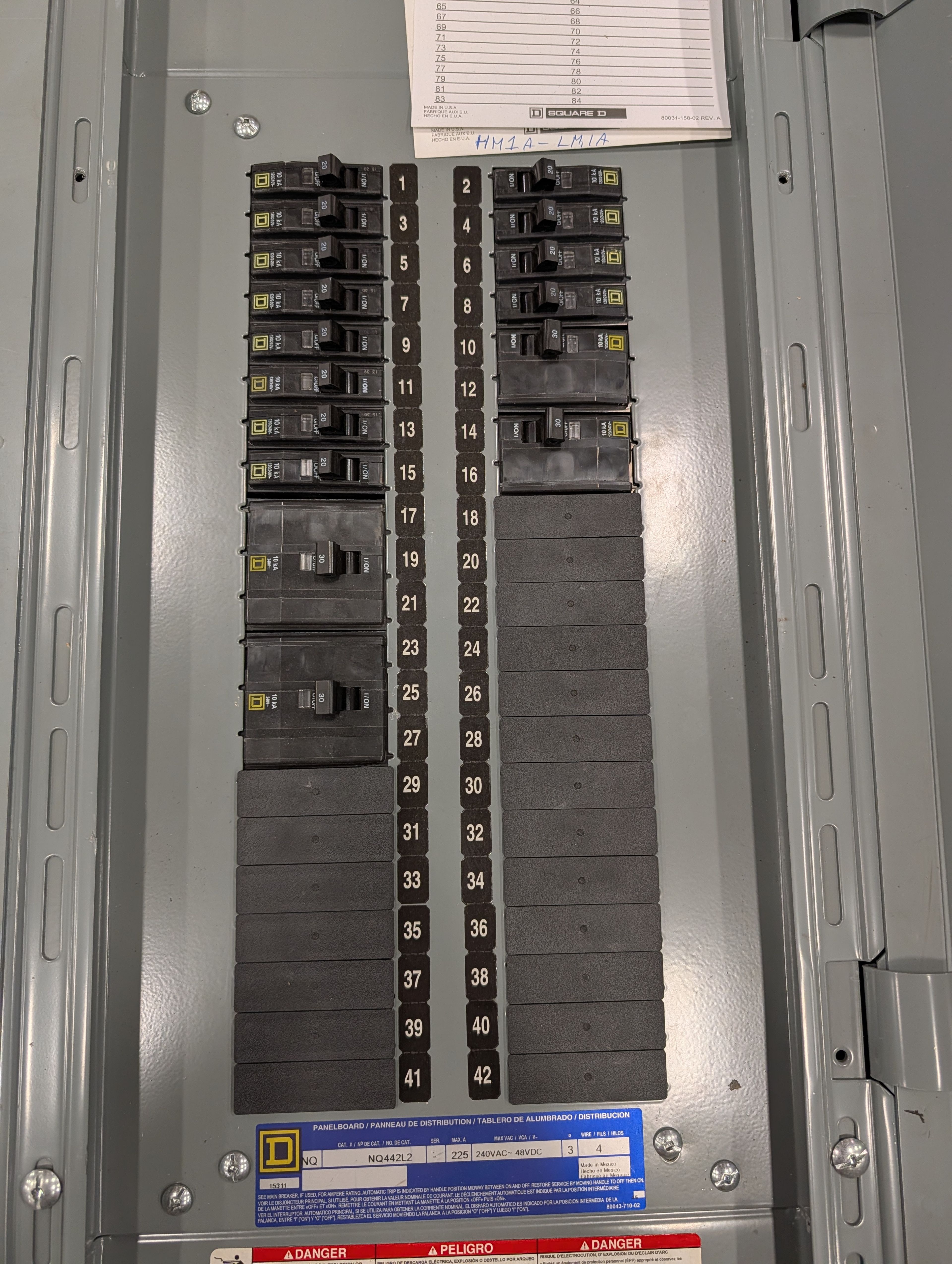 Breaker Panel - Document 4