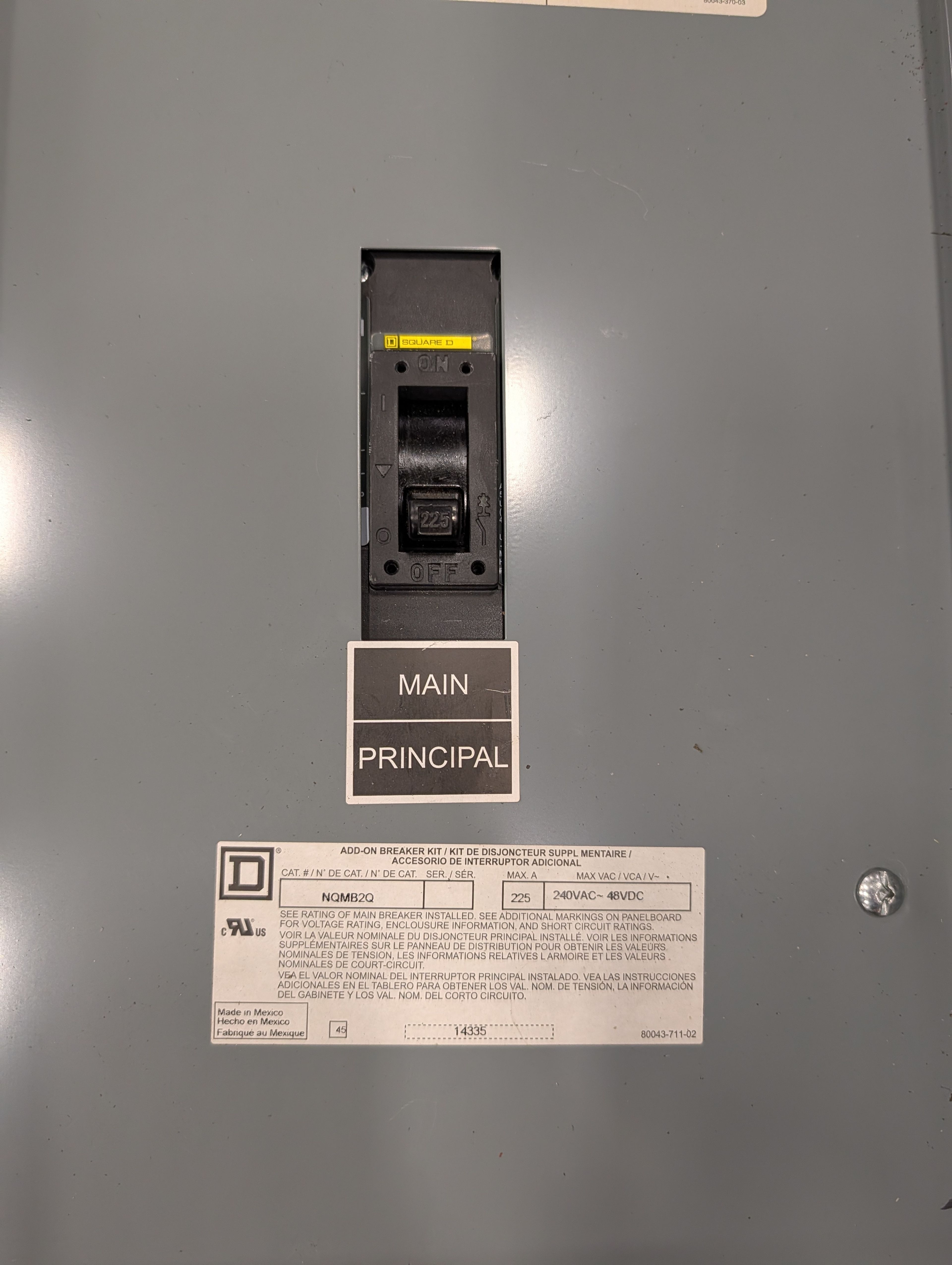 Breaker Panel - Document 25