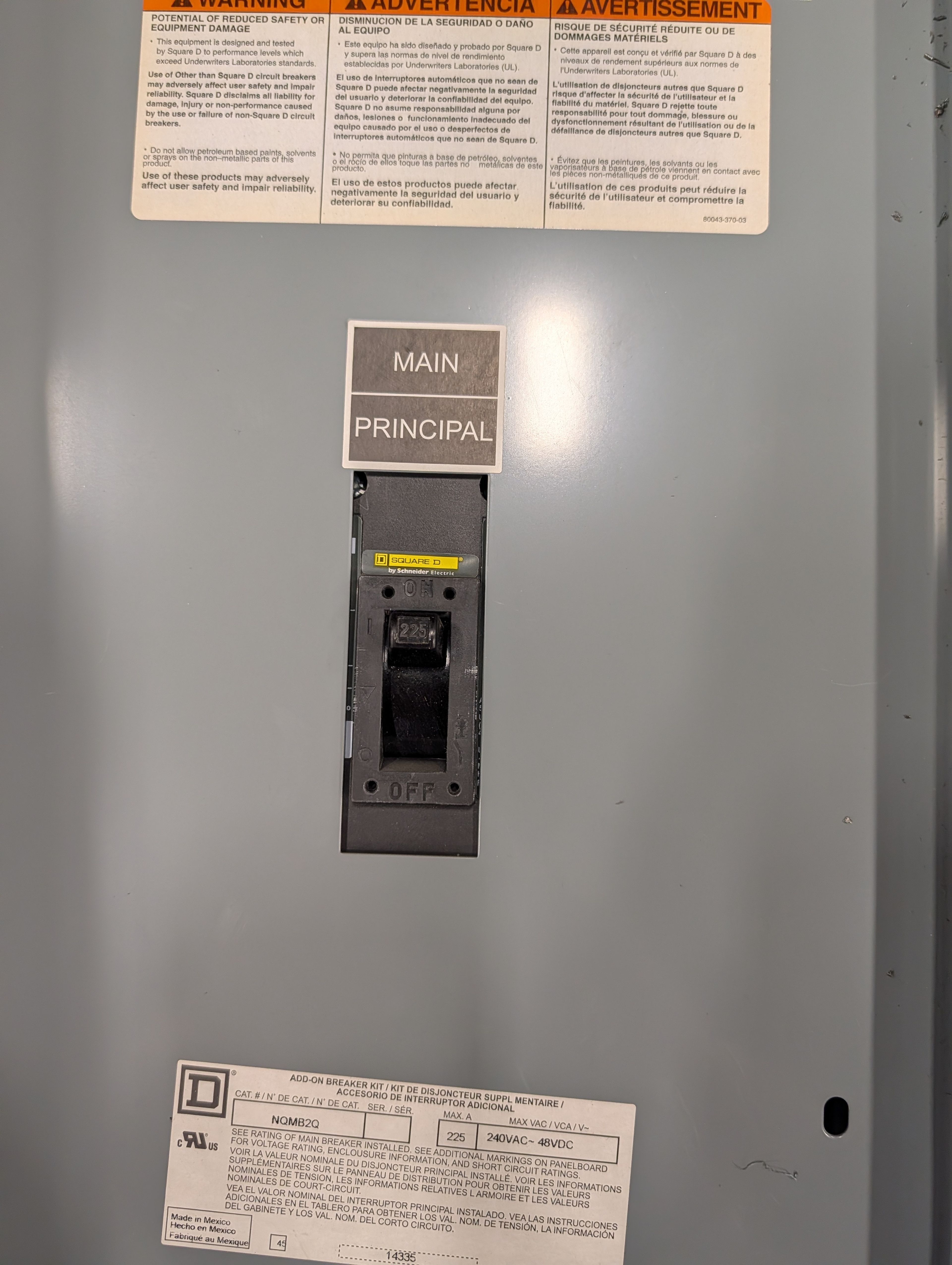 Breaker Panel - Document 21